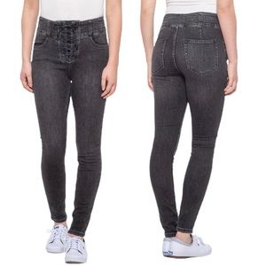Free People Curvy Lovers Knot Skinny Jeans